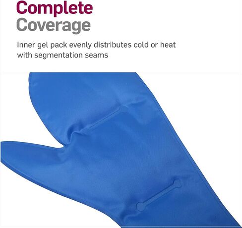 NatraCure Cold Therapy Mittens - Small/Medium - for Sore, Aching Hands, Working Hands, Arthritis, Neuropathy, Chemotherapy, Chemo Care Package for Women, Cryotherapy, Edema Relief, Hand, Finger Pain in Kuwait