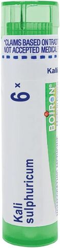 Boiron Kali Sulphuricum 6X Md 80 حبة لنزلات البرد مع إفرازات الأنف الصفراء in Kuwait