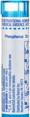Boiron Homeopathic Phosphorus, 30C Pellets, 80-Count Tubes (Pack of 5) in Saudi Arabia