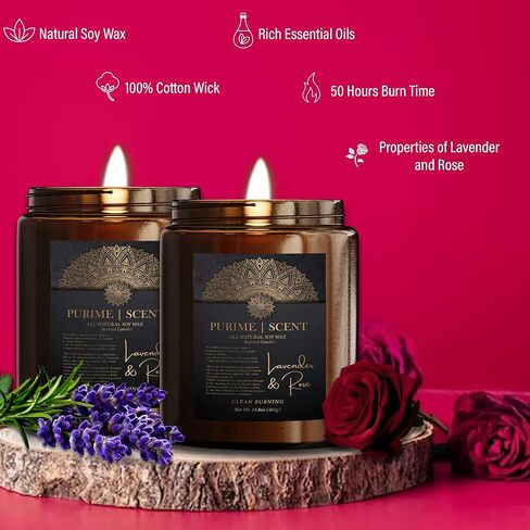 شموع بوريم المعطرة هدايا للنساء شموع للمنزل شموع الصويا المعطرة للرجال شمعة العلاج العطري شموع لطيفة حزمة هدايا لافندر للنساء شمعة معطرة كب كيك الفانيليا 50 ساعة من وقت الحرق in Kuwait