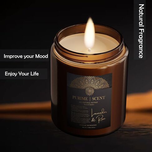 شموع بوريم المعطرة هدايا للنساء شموع للمنزل شموع الصويا المعطرة للرجال شمعة العلاج العطري شموع لطيفة حزمة هدايا لافندر للنساء شمعة معطرة كب كيك الفانيليا 50 ساعة من وقت الحرق in Kuwait