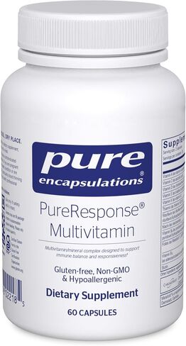 مغلفات نقية PureResponse الفيتامينات | دعم التوازن المناعي والاستجابة | 60 كبسولة in Saudi Arabia