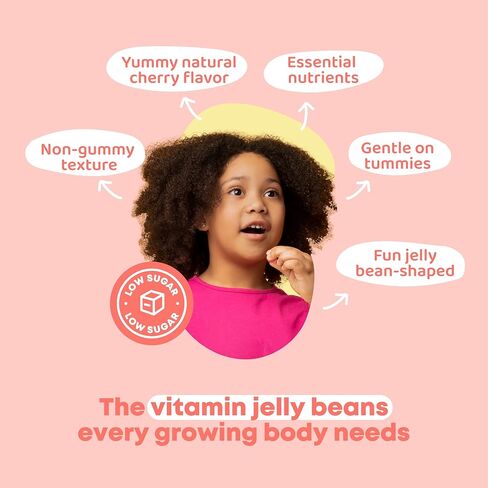 فيتامينات جيلي فول مع حمض الفوليك للأطفال - فيتامينات متعددة قابلة للمضغ للأطفال مع أ، ج، د، هـ، ب6، ب12، النياسين واليود - فيتامينات متعددة للأطفال قابلة للمضغ تدعم الصحة والمناعة - 60 فيتامينات قابلة للمضغ للأطفال in Kuwait