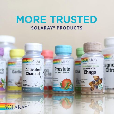 SOLARAY DL-Phenylalanine, 500mg | 50-50 Blend of Essential Amino Acids for Nervous System, Mood & Energy Support | 60 VegCaps in Saudi Arabia