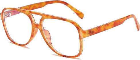 ZIMUSUN Retro Aviator Blue Light Glasses for Women Men 70s Oversized Frame Pilot Glasses Anti Eyestrain in Kuwait