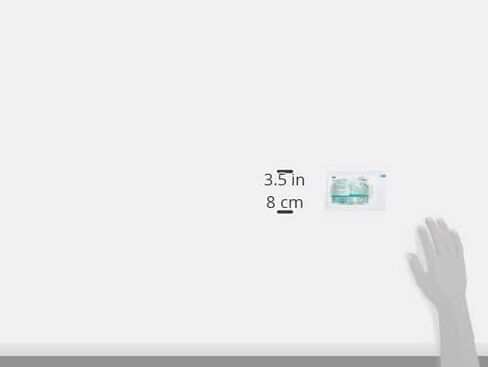 3M Health Care 1624W Tegaderm Film Dressing, Frame Style, 2.75" Length x 2.375" Width, Transparent (Pack of 100) in Saudi Arabia