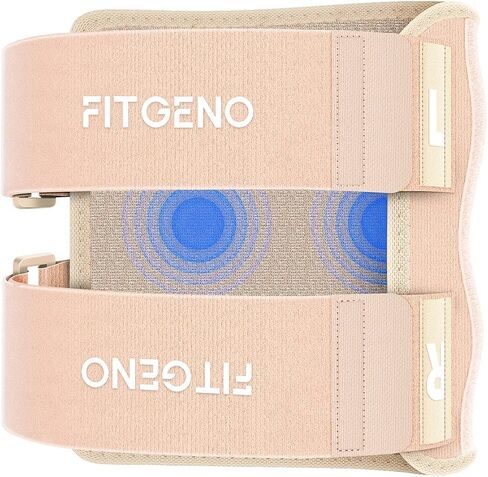 أجهزة دعامة تخفيف آلام عرق النسا من Fit Geno: 2023 دعامة محدثة لإعادة النشاط بالإضافة إلى دعامة تخفيف آلام عرق النسا مع وسادات ضغط مزدوجة لتحقيق أقصى قدر من تخفيف آلام أسفل الظهر - لفافة العصب الوركي المؤهلة من FSA أو HSA in Kuwait