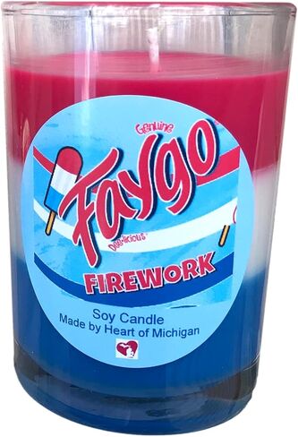 8oz Faygo Original Firework Soda Pop Scented Candle in Saudi Arabia