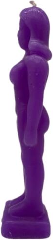 Purple– Female Shape - Spellcasting Candle – Wicca - Hoodoo- by Natural Farms in Kuwait