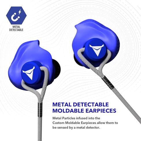 ديسيبلز سدادات اذن مصبوبة مخصصة قابلة للكشف عن المعادن in Kuwait