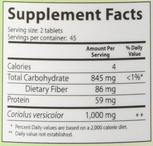 Mycology Research Labs - Coriolus Versicolor-MRL 500 mg 90 tabs in Saudi Arabia