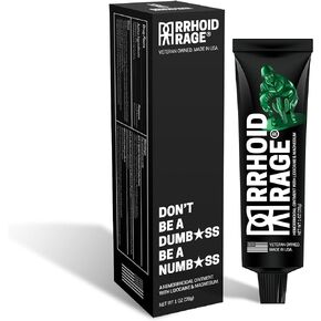 Hemorrhoid Ointment - Fissure and Hemorrhoid Treatment with Lidocaine, Aloe Extract, Magnesium Sulfate, Balsam Fir, Fast Acting Hemorrhoid Cream for Itching, Swelling and Maximum Pain Relief (1-Pack)