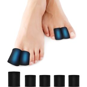 Helthrelife Toe Ice Pack, Toe Cold and Hot Therapy Gel Ice Packs of 5 for Hammer Toe, Stubbed Toe, Corn, Calluses, Blister and Injured Toenail in Kuwait