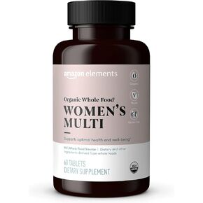 أمازون إليمنتس، غذاء عضوي كامل للنساء، 60 قرصًا in Kuwait