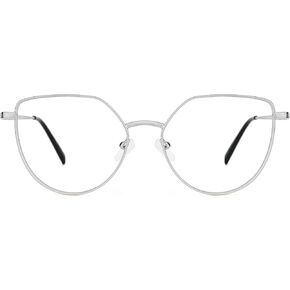 TIJN Irregular Cateye Blue Light Blocking Glasses, Computer Gaming Glasses Anti Eyestrain Bluelight Glasses for Women Men in Kuwait