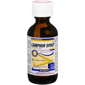 Humco Camphor Spirit USP 2 oz (Pack of 2)
