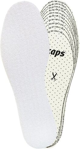 Kaps Frotte Adult Unisex Summer Shoe Insoles Inserts Replacement Soles Barefoot Shoes, Cut to fit Cut to Size, Terry Cloth Sweat Absorbent in Saudi Arabia