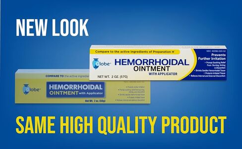 Hemorrhoidal Ointment w/Applicator, Phenylephrine HCl, Petrolatum, Mineral oil, Relief from Burning, Itching and Discomfort of Hemorrhoids, 2 Ounce Tube in Saudi Arabia