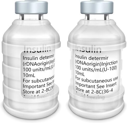 Insulin Via Bottle Protector Case for Diabetic, Insulin Vial Holder Silicone Protective Sleeve to Protect Your Insulin Vial from Breaking, for Most 10ML Insulin Vials, 2-Pack (Short-Blue) in Kuwait