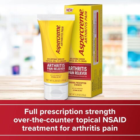 Aspercreme Arthritis Pain Relief Gel 150g, Prescription Strength Non-steroidal Anti-inflammatory in Kuwait
