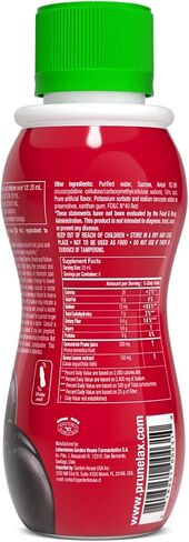 Prunelax Ciruelax Natural Laxative Regular Liquid, for Occasional Constipation, 4.05 fl oz, Red, (EX1391) in Saudi Arabia
