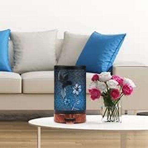 ASAWASA Diffusers for Essential Oils, Essential Oil Diffuser with Waterless Auto Shut-Off, Metal Art Aromatherapy Humidifier with Multicolor Changed Night Light,Ideal for Home Gifts Spa Yoga (Banyan) in Kuwait