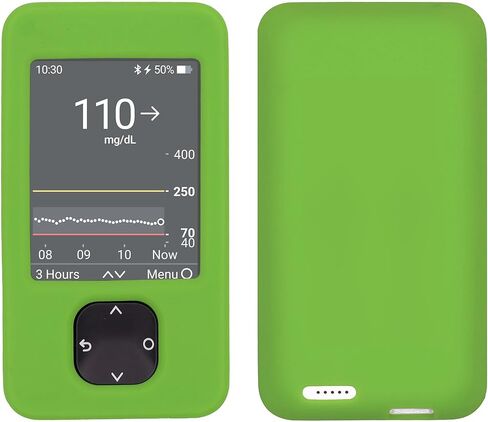 حافظة ناعمة من السيليكون لجهاز استقبال Dexcom G7 (أرجواني) in Kuwait