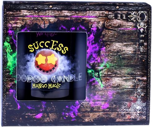 Naturally Wicked Voodoo Healing Candle Set - Inc. Voodoo Doll, Crystal, Wood Wick, Vanilla Vibes Scent & Gift Box in Saudi Arabia