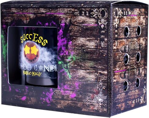 Naturally Wicked Voodoo Healing Candle Set - Inc. Voodoo Doll, Crystal, Wood Wick, Vanilla Vibes Scent & Gift Box in Saudi Arabia