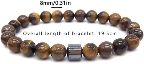 3 Pcs Smoking Cessation Bracelets, Anti Anxiety Bracelets Natural Stones Stress Relief Spiritual Bracelet for Women Men Quit Smoking Therapy Bracelet in Saudi Arabia