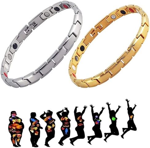 SEIYOGDS Magnetic Lymph Detox Bracelet for Women Men, Adjustable Lymph Detox Magnetic Bracelet Keep Fit Promotes Circulation, Magnetic Therapeutic Bracelet for Arthritis Joint Pain Relief in Saudi Arabia
