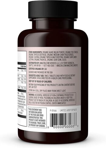 أمازون إليمنتس، غذاء عضوي كامل للنساء، 60 قرصًا in Kuwait