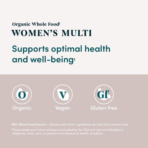 أمازون إليمنتس، غذاء عضوي كامل للنساء، 60 قرصًا in Kuwait