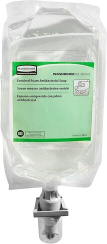 Rubbermaid Commercial Enriched Foam Antibacterial Hand Soap, E2 -37.2 Fluid Ounce, Dye Free, Fragrance Free, Moisturizing Hand Wash in Saudi Arabia