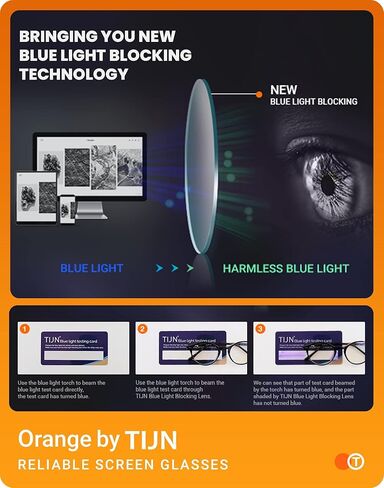 TIJN Irregular Cateye Blue Light Blocking Glasses, Computer Gaming Glasses Anti Eyestrain Bluelight Glasses for Women Men in Kuwait