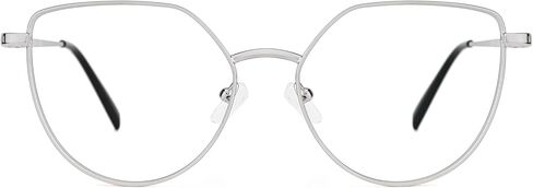 TIJN Irregular Cateye Blue Light Blocking Glasses, Computer Gaming Glasses Anti Eyestrain Bluelight Glasses for Women Men in Kuwait