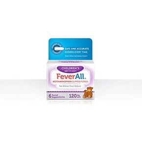 FEVERALL CHILD SUPPOS 120 MG Size: 6 in Saudi Arabia