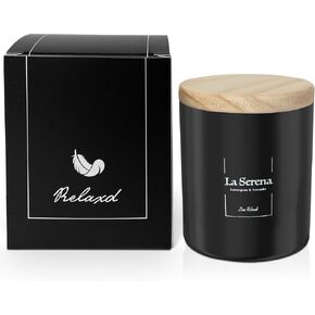Premium Jasmine Scented Candles (Joie de Vivre), Natural Soy Candles Gifts for Women & Men, Hand Poured, Long Lasting Aromatherapy Essential Oil Candle, 8 Oz with 45 Hour Burn Time in Kuwait