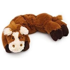 ملفوف برقبة على شكل حيوان من القطيفة الدافئة القابلة للتسخين معطر برائحة اللافندر من هورس in Kuwait