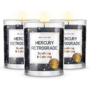 Magnificent 101 Set of 3 Long-Lasting 7 Chakras Plants Aromatherapy Candles | 10.5 Oz - 42-Hour Burn | 100% Soy Wax & Herbs | Ideal for Meditation, Energy Cleansing & Manifestation