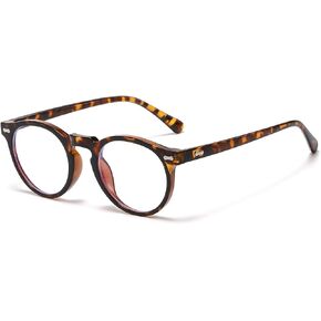 JOVAKIT Round Blue Light Glasses for Women Men Fashion Retro Circle Frame Computer Eyeglasses Anti Eyestrain in Saudi Arabia