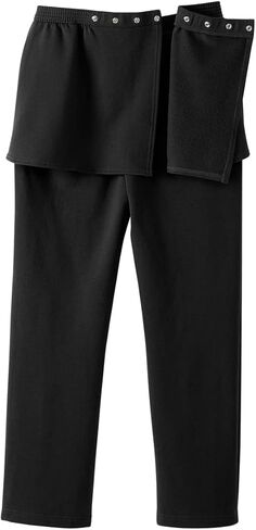 Women’s Assisted Dressing Adaptive Open-Back Fleece Pant in Kuwait