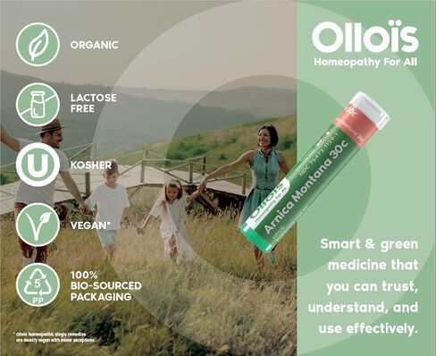 OLLOIS Cina 30c عضوي، خالي من اللاكتوز، نباتي، طب المثلية، 80 حبة (عبوة من 1) in Saudi Arabia