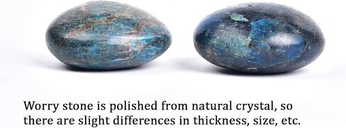 AMOYSTONE 5 قطعة من حجر الأمازونيت القلق الطبيعي للجيب النخيل الكريستالي حجر الشفاء الريكي كوارتز لعلاج القلق 1.6-2.2 بوصة in Kuwait