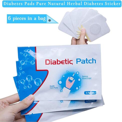 New 60pcs/10Bags Diabetes Pads, Pure Natural Herbal Diabetes Sticker in Kuwait