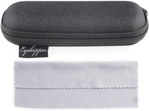 Eyekepper Titanium Rimless Eyeglasses Women Men (Black, 51mm) in Kuwait