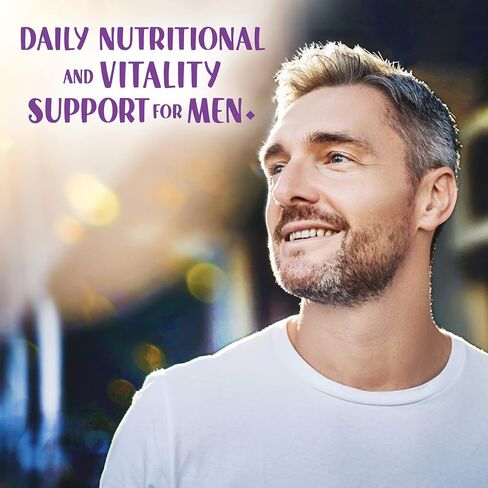 Bluebonnet Nutrition Mens' ONE 40+ عناصر غذائية كاملة، فيتامينات متعددة للرجال للرجال بعمر 40+، خالية من الصويا، غير معدلة وراثيًا، خالية من الغلوتين، موافق للشريعة اليهودية، 60 كبسولة نباتية، 60 وجبة in Saudi Arabia