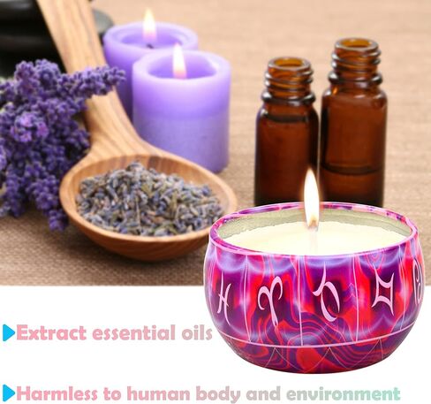 12 Pack 4.4Oz Zodiac Constellations Scented Candles Gift Set Strong Fragrance Aromatherapy Candle Set Decorative Candles for Home Scented Candle Relaxation Gifts for Women. in Kuwait