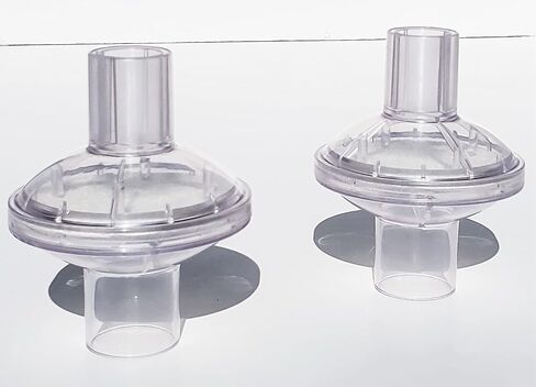 فلاتر عالمية مدمجة لخرطوم CPAP/BiPAP من زد ان اس اليمنتس - ترشح الشوائب وتحسن التجربة - متوافقة مع معظم الالات 22 ملم و15 ملم - 5 قطع in Saudi Arabia
