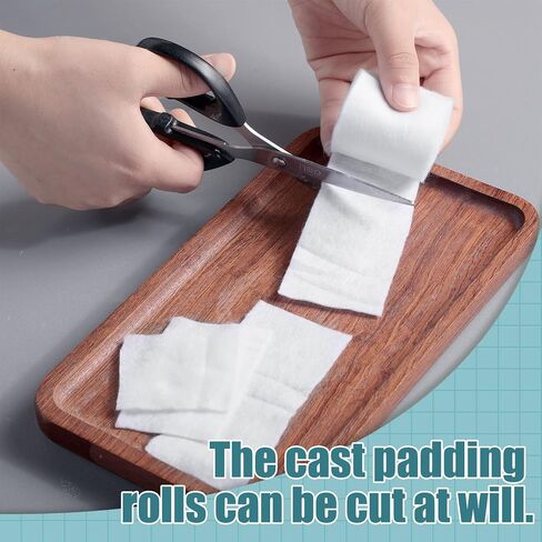 Nuanchu 12 Rolls Medical Cotton Cast Padding Plaster Cloth(2 Inch X 8.8 ft) in Saudi Arabia